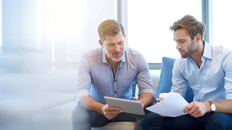 Tall grass by the trickling stream